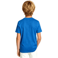 thumbnail image 3 of Boys Faith Cross Graphic Tees, Camo Letter Short Sleeve Kids T-Shirt, 100% Cotton Soft Casual Tops for Children, 3 of 5