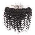 thumbnail image 3 of Ustar Black Virgin Deep Wave Hair 3 Bundles 20"22"24" with 22"Frontal, 3 of 4