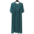 thumbnail image 5 of Ropa de dormir de algodón Modal para mujer, ropa de dormir de talla grande para uso doméstico, ropa de dormir acolchada de algodón de maternidad para mediana edad, novedad de verano de 2022, 5 of 5
