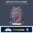 thumbnail image 5 of FORMRS Unisex School Backpack 17" Student Travel Bag with Laptop Compartment, Pink Dragon Pattern, 5 of 7
