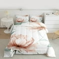 thumbnail image 2 of Castle Fairy Orange Flower Comforter Set, Full, 3-Piece, 2 of 8