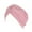 Pink, variant on Beach Hats for Women Women Pre Tied Knot Turban Cap Headwrap Bamboo Linen Style Black One Size