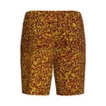thumbnail image 2 of Lsque Golden Glitter Mens Sleep Pajama Shorts,Short Pajama Pants, Cotton Ultra-Soft Knit-3X-Large, 2 of 9