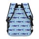 thumbnail image 4 of Fotbe Cute Shark Mochila Casual con Estampado para Escuela, Viajes y Actividades al Aire Libre - Duradera, Ligera y Cómoda, 4 of 5