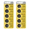 thumbnail image 2 of Toshiba CR2032 3 Volt Lithium Coin Battery 15 Cells, 2 of 4