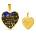 thumbnail image 4 of Collier Commémoration Acier Inoxydable Ou Pendentif Cœur en or 18-22 Pouces, 4 of 4