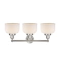 thumbnail image 2 of 616-3W-SN-G71 Innovations Lighting Bell - 3 Light Bath Vanity In Industrial Style-10 Inches Tall and 24.5 Inches Wide-Brushed Satin Nickel, 2 of 2