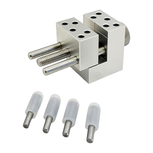 Mini tornillo de banco, tornillo de banco de trabajo en miniatura, abrazadera de banco portátil pequeña, herramienta de reparación para esculturas, 4 Varilla de sujeción