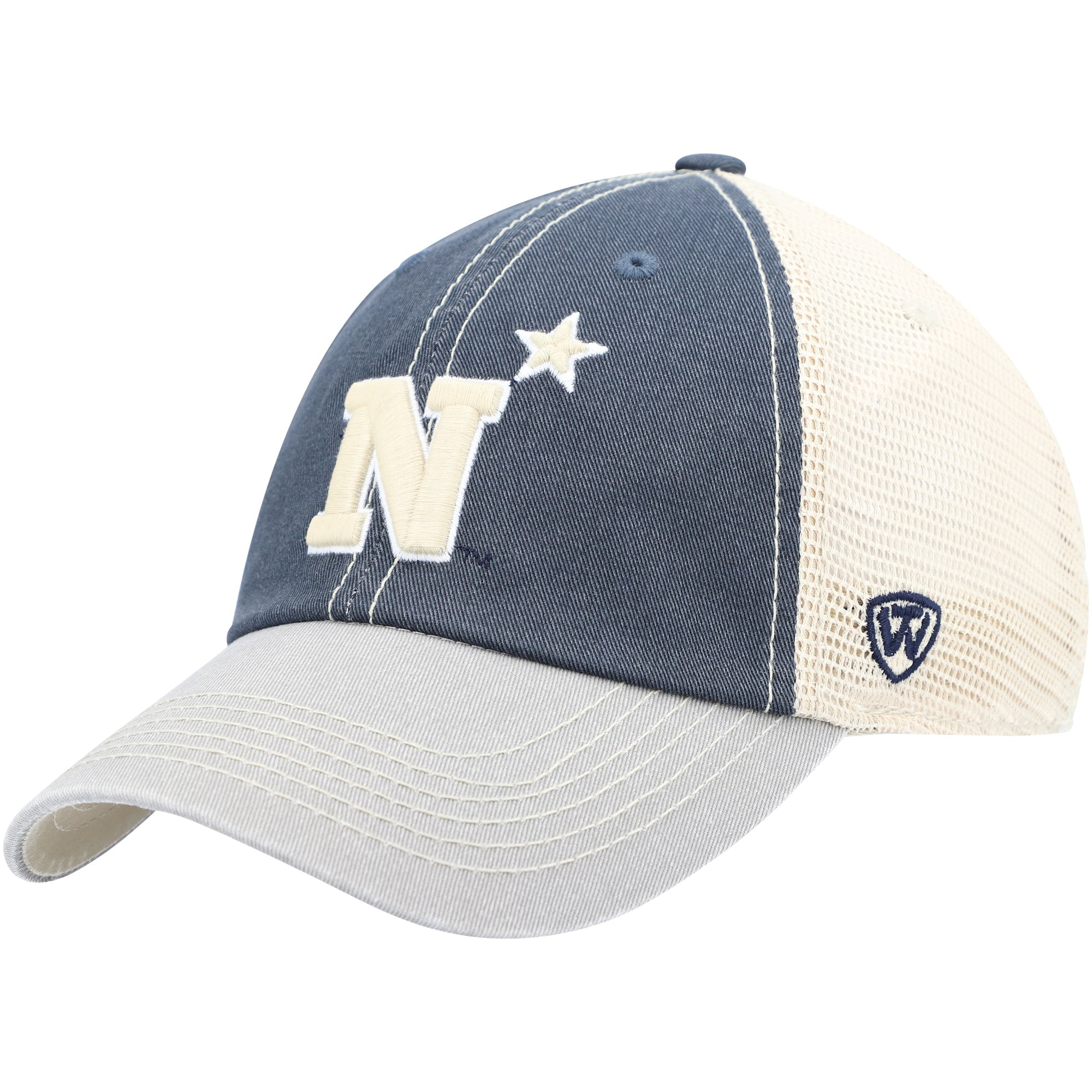 United States Naval Academy USNA Midshipmen Flat Bill Snapback Baseball Cap Hat 