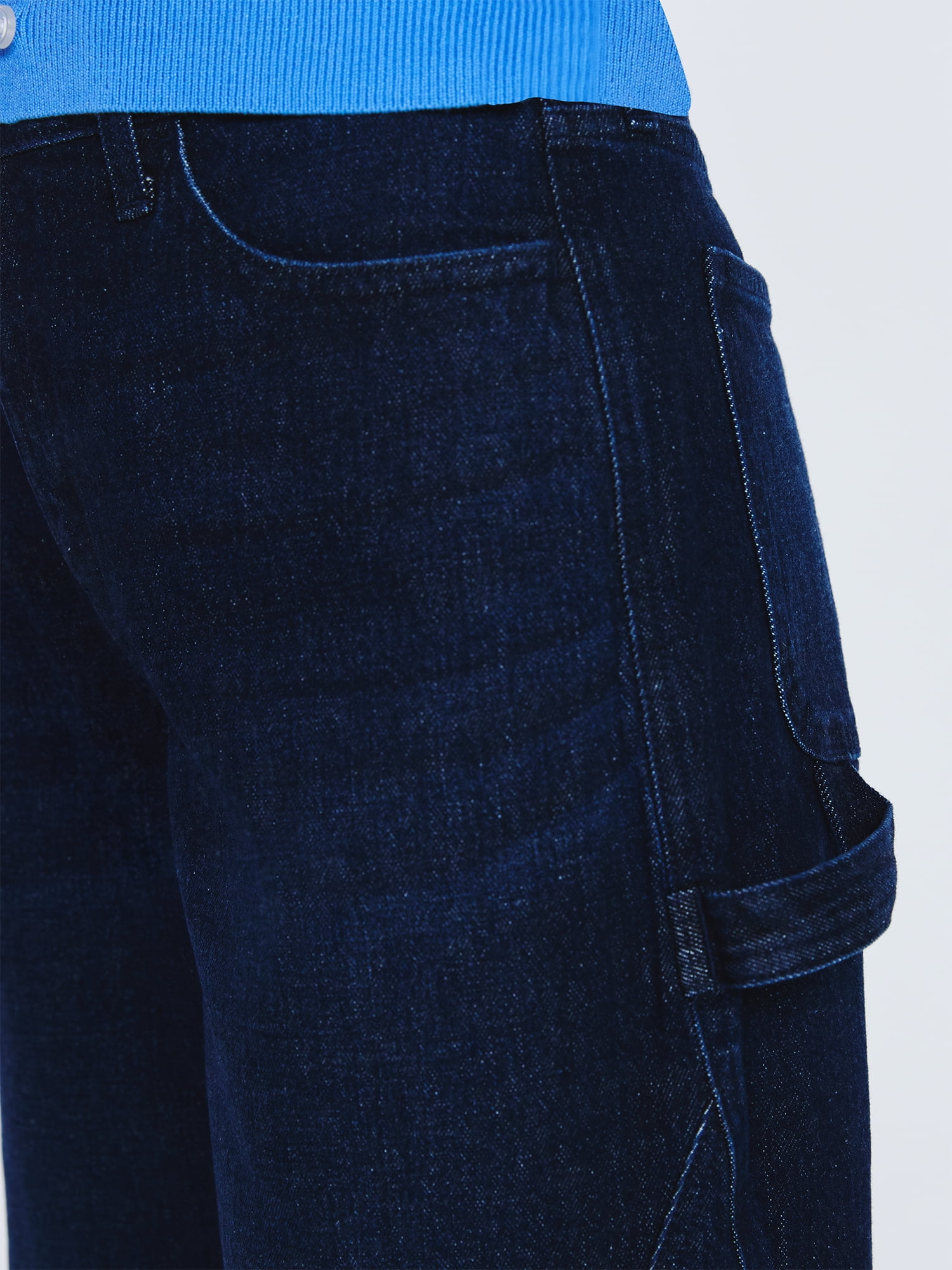 Free Assembly Women's Midrise Cropped Barrel Jeans, 27.5" Inseam, Sizes 0-20