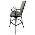 thumbnail image 2 of Jenna 30" Outdoor/Indoor Fabric Bar Stool in Multi-Color/Black, 2 of 3