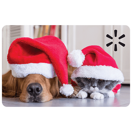 Holiday Peek A Boo Pets Walmart eGift Card