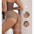 thumbnail image 3 of Ropa interior de cintura alta sin costuras SHARICCA para mujer 5P01 Talla L, 3 of 5