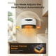 thumbnail image 5 of GiveBest - Calentador eléctrico de pared con WiFi y control remoto, calentador de piso o pared, cobertura de habitación grande, 3 modos de calefacción, espacio de calentamiento rápido de 1500 W con, 5 of 5