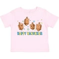 thumbnail image 3 of Inktastic Happy Hanukkah with Cute Dreidels Boys or Girls Toddler T-Shirt, 3 of 5