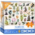 thumbnail image 1 of Puzzle EuroGraphics Yoga Kittens 500 piezas, 1 of 3