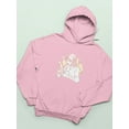 thumbnail image 3 of Manga Girl Reading Book Hoodie Women -Image by Shutterstock, Female 4X-Large, 3 of 4