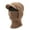 Khaki, variant on Winter Knit Hat and Scarf Set for Women and Men, Fleece Lined Striped Beanie with Face Cover, Warm Two-Piece Knitted Set for Skiing, Outdoor Activities and Cold Weather - Navy