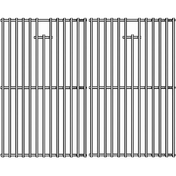 17Inch Stainless Steel Cooking Grill Grates, Nexgrill Replacement Parts for Nexgrill 4 Burner 720-0830H, 720-0783E Kenmore Uniflame, BBQ Grids Grillgrates, 17" D x 26.4" W