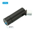 thumbnail image 3 of Uxcell 90/350 Degree Sloped Ceiling Light Adapter M10 Thread Black, 2 Pack, 3 of 5