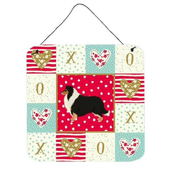 Collie Love Wall or Door Hanging Prints