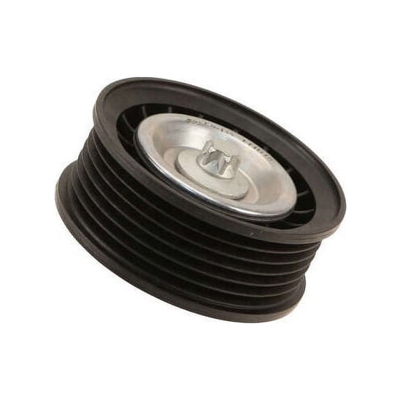 Grooved Pulley Accessory Belt Idler Pulley - Compatible with 2013 - 2014 Mercedes-Benz C300