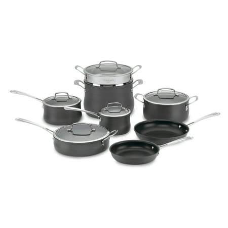 UPC 086279031419 product image for Cuisinart 64-13 Contour Hard Anodized 13-Piece Cookware Set | upcitemdb.com