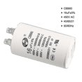 thumbnail image 3 of 2024 Cbb60 Run Capacitor 16uf 450v Ac Double Insert 50/60hz Cylinder 72x40mm White For Air Compressor Water Pump Motor-hao, 3 of 5