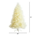 thumbnail image 2 of Nearly Natural 6ft. Artificial Off-White Pampas Grass Christmas Tree, 2 of 20
