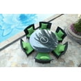 thumbnail image 2 of Manhattan Comfort Nightingdale 7-Piece Rattan/Fabric Outdoor Dining Set in Green, 2 of 5
