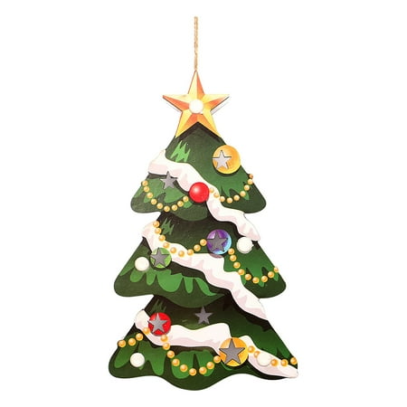 

NN Christmas Snowman Old Man Decoration Pendant With Light Pendant Christmas Decoration Prop Pendant Vintage Ceramic Wall Birds