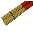 thumbnail image 3 of LEORX Durable Black Bamboo Drum Sticks and Steel Wire Drum Brushes Set, 3 of 8