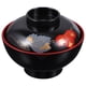 thumbnail image 5 of Cocina tazón de sopa de tapa japonesa tazón de arroz de estilo japonés tradicional para restaurante japonés, 5 of 8