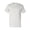 Ash, variant on COUVER Men's Durable High Density Cotton Heavyweight T Shirt White 2X-Large 2-Pack