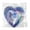 Blue, variant on oshhni High Brightness Bird Deterrent Modern Heart Shaped for Lawn Farmland Balcony Blue
