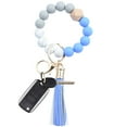 thumbnail image 2 of Momine Fashion Creative Keychain Bracelet Wristlet Key Ring Beaded Bangle Key Chains For Women, 2 of 2