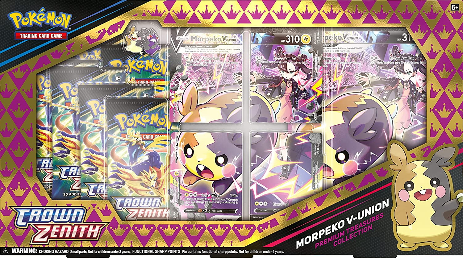 Pokemon TCG Crown Zenith Premium Playmat Collection, Morpeko V
