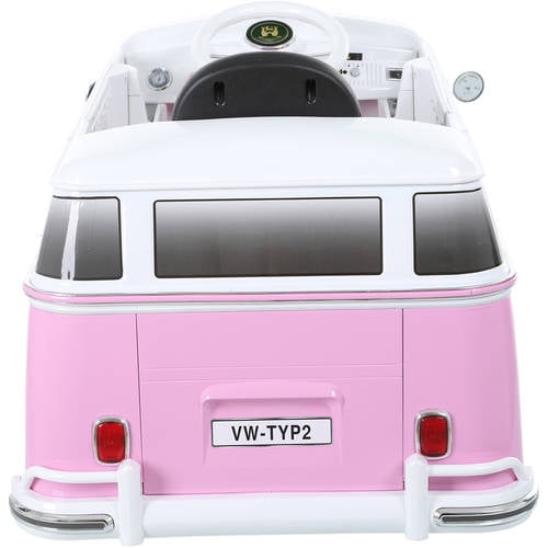 rollplay vw bus pink