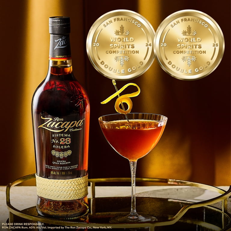 Zacapa No. 23 Rum, 750 mL, 40% ABV - Walmart.com