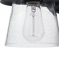 thumbnail image 2 of Globe Electric 1-Light Matte Black Motion Sensor Outdoor Wall Sconce w/ Clear Glass Shade, 91007607, 2 of 8