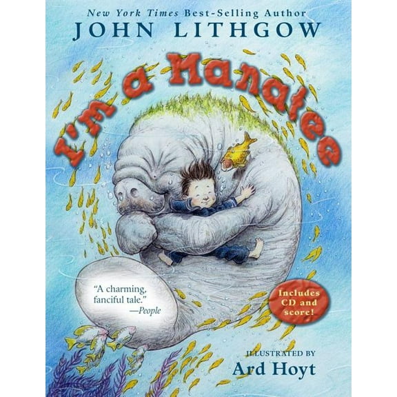 I'm a Manatee: (Book & CD), (Paperback)