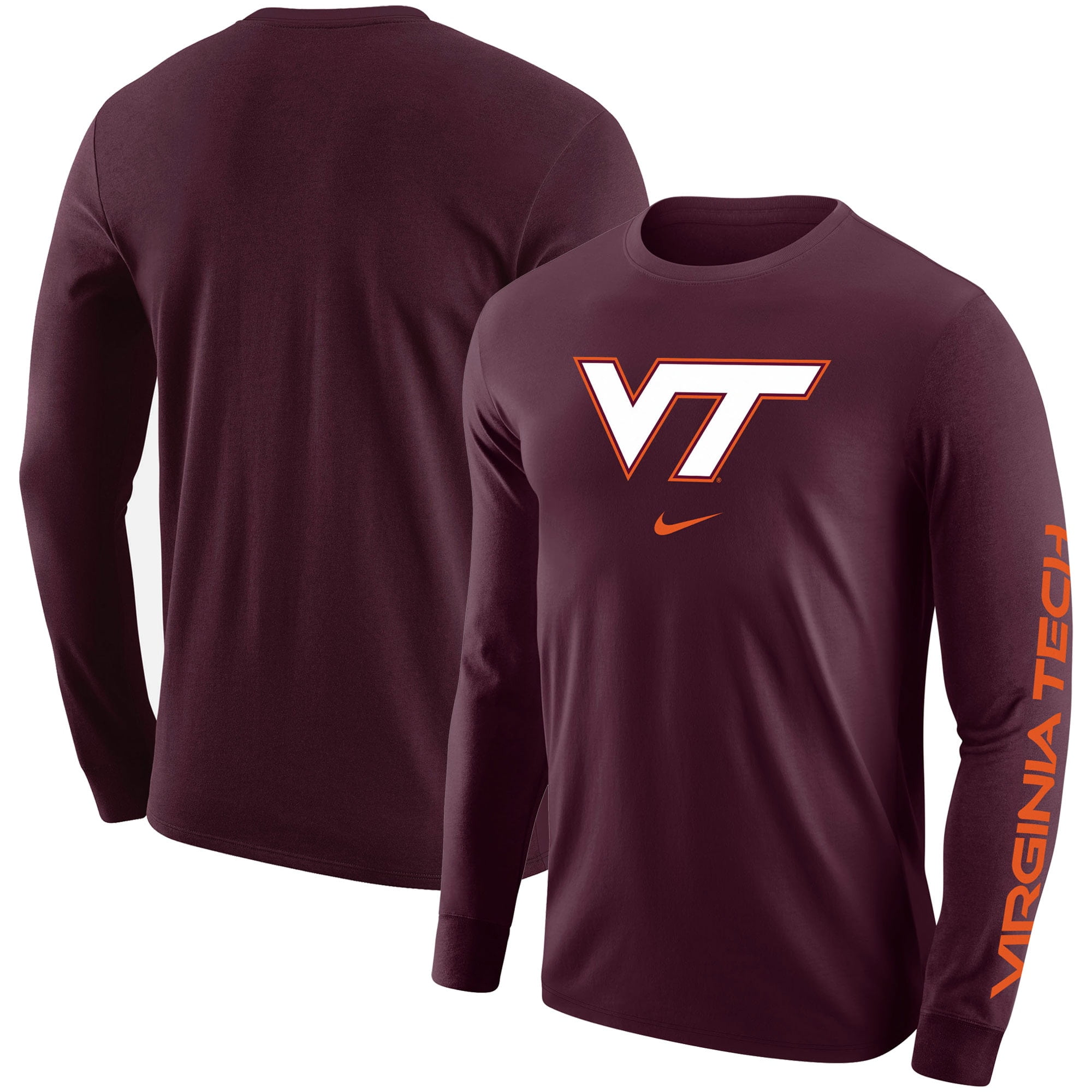 Nike Virginia Tech Hokies Long Sleeve T-Shirt Zambia Ubuy