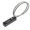 Black, variant on Combination Cable Outdoor Gate Locker Locks, 23-3/5 Inches, 60 kg Capacity Anti-Scratch Flexible Locking Cable for Fence Gates, Bikes, Cabinets, Lockers