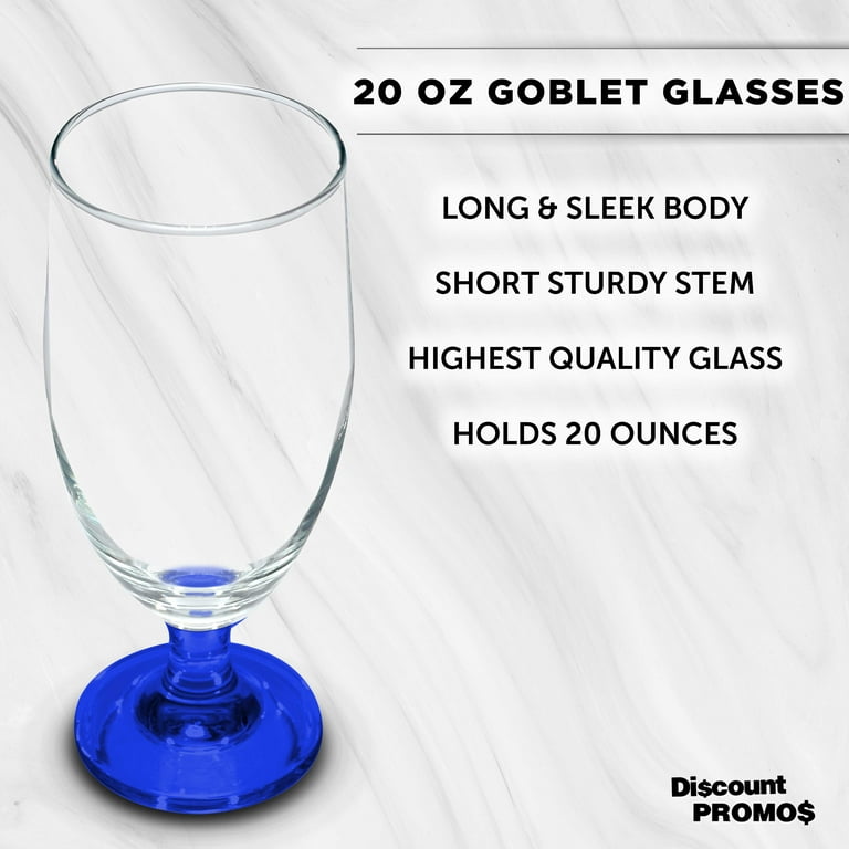 Water Goblet Glass  Acopa 10.5 oz. Glass Goblet - 12/Case