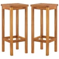 thumbnail image 3 of Charmma 3 Piece Patio Bar Set Solid Acacia Wood, 3 of 12