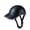 Black, variant on Eyucdvc Retro Baseball Cap Style Half Bike Helmet Adjustable Protective PU Headgear for Adult Men Women Cycling Scooter Riding