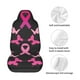 thumbnail image 4 of Balery Breast Cancer Funda de Asiento para Auto con Diseño - Cubierta Frontal Suave y Transpirable con Protector Antideslizante- 1 Unidad, 4 of 5