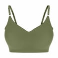 thumbnail image 2 of Bxsruta Wirefree Seamless T-Shirt Bra Adjustable Thin Straps Comfort Everyday Bra for Women, 2 of 4