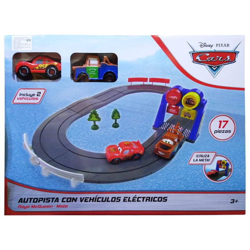 Autopista Toy Mark Cars Mate y McQueen Walmart en linea