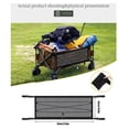 thumbnail image 4 of Filet de Chariot de Camping, Filet de Chargement de Chariot 27.6x13.8 Po Pliable et Extensible pour Extérieur, 4 of 7